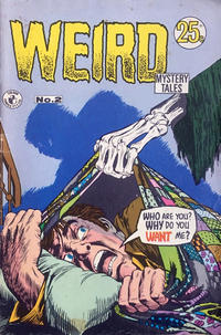 Cover Thumbnail for Weird Mystery Tales (K. G. Murray, 1972 series) #2