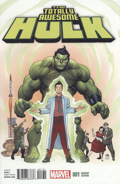 Cover for Totally Awesome Hulk (Marvel, 2016 series) #1 [Frank Cho Variant]