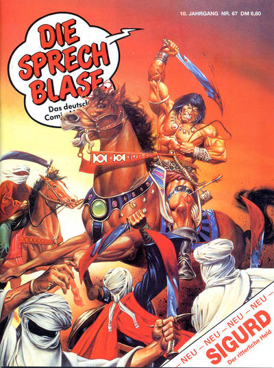 Cover for Die Sprechblase (Norbert Hethke Verlag, 1978 series) #67