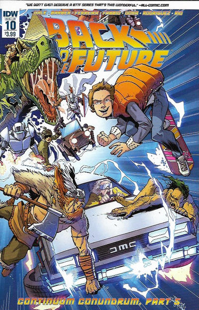 Cover for Back to the Future (IDW, 2015 series) #10