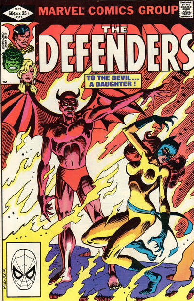 Cover for The Defenders (Marvel, 1972 series) #111 [Direct]