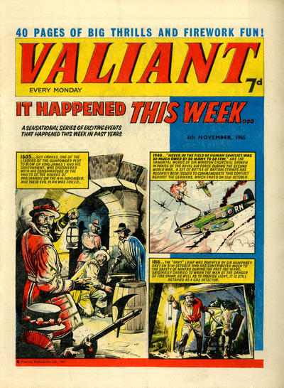 Cover for Valiant (IPC, 1964 series) #6 November 1965