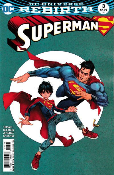 Cover for Superman (DC, 2016 series) #3 [Kenneth Rocafort Cover]
