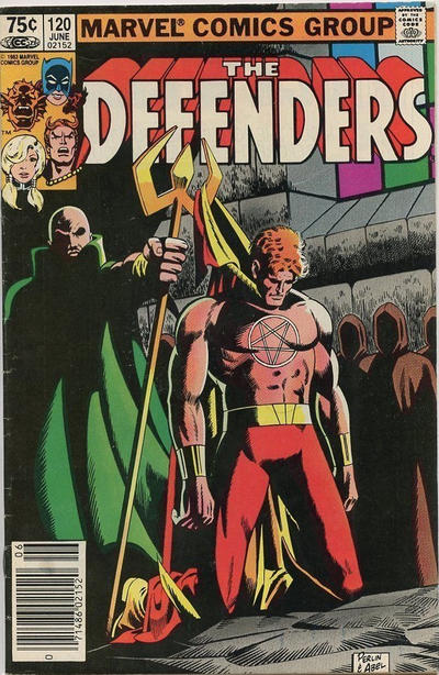 Cover for The Defenders (Marvel, 1972 series) #120 [Canadian]