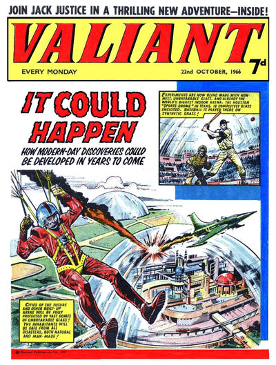 Cover for Valiant (IPC, 1964 series) #22 October 1966