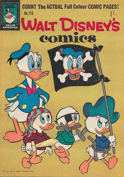 Cover for Walt Disney's Comics (W. G. Publications; Wogan Publications, 1946 series) #179