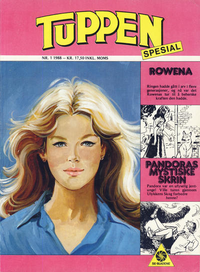 Cover for Tuppen spesial (Serieforlaget / Se-Bladene / Stabenfeldt, 1980 series) #1/1988