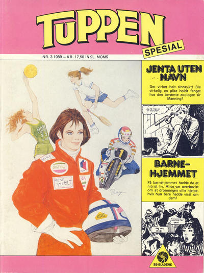 Cover for Tuppen spesial (Serieforlaget / Se-Bladene / Stabenfeldt, 1980 series) #3/1989