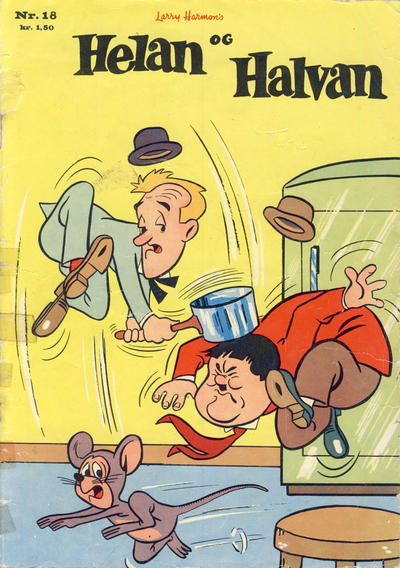 Cover for Helan og Halvan (Illustrerte Klassikere / Williams Forlag, 1963 series) #18