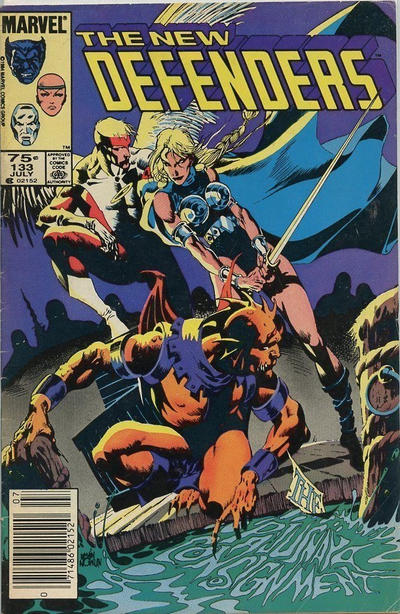 Cover for The Defenders (Marvel, 1972 series) #133 [Canadian]