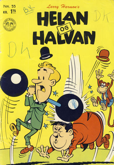 Cover for Helan og Halvan (Illustrerte Klassikere / Williams Forlag, 1963 series) #55