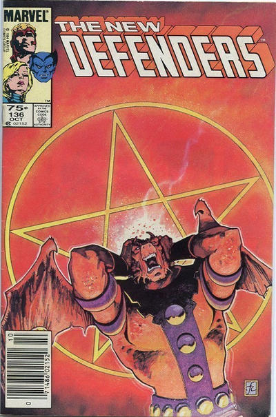 Cover for The Defenders (Marvel, 1972 series) #136 [Canadian]