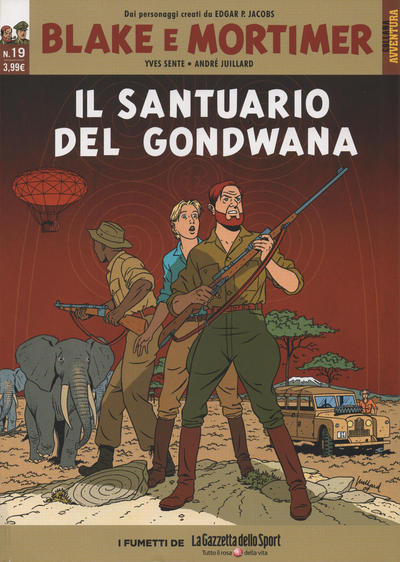 Cover for Collana Avventura (La Gazzetta dello Sport, 2015 series) #19 - Blake e Mortimer 19 - Il santuario del Gondwana