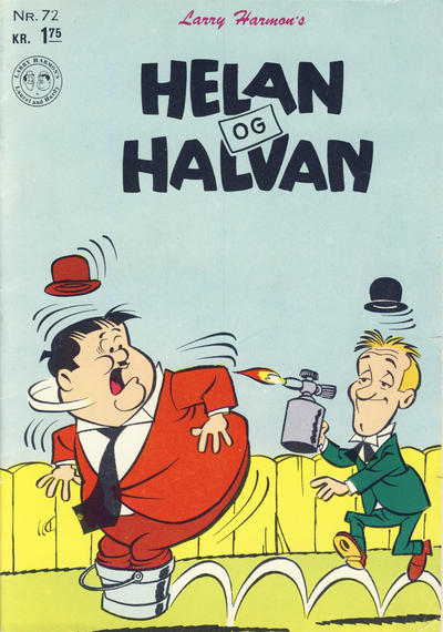 Cover for Helan og Halvan (Illustrerte Klassikere / Williams Forlag, 1963 series) #72