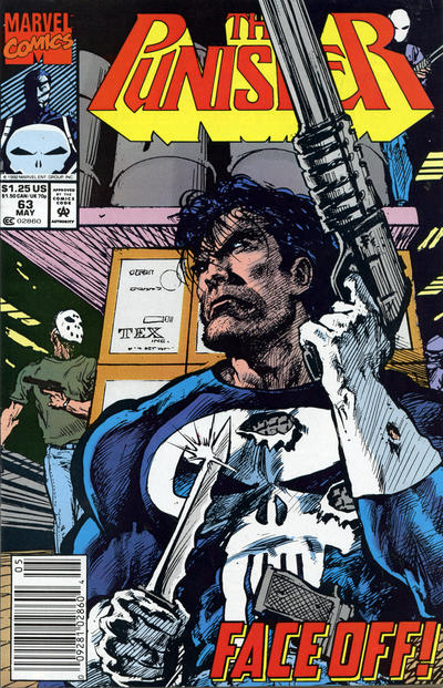 Cover for The Punisher (Marvel, 1987 series) #63 [Newsstand]