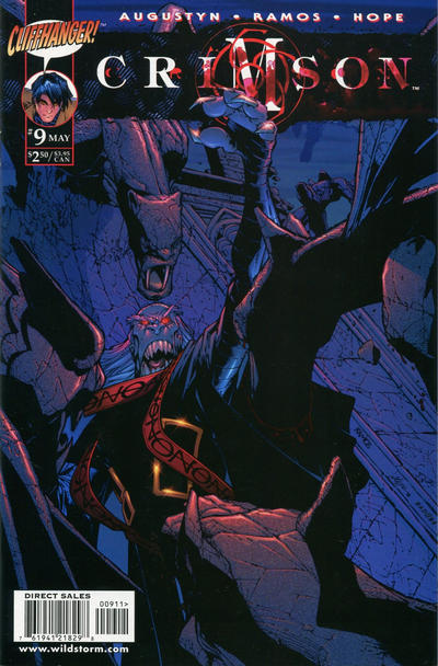 Cover for Crimson (DC, 1999 series) #9 [Humberto Ramos / Sandra Hope Cover]
