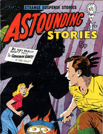 Cover for Astounding Stories (Alan Class, 1966 series) #78