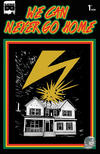 Cover Thumbnail for We Can Never Go Home (2015 series) #1 [Cover D - Phantom Black Variant Cover - Rex Banner (Bad Brains album cover homage)]