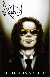 Cover Thumbnail for Tribute: Michael Jackson (Bluewater / Storm / Stormfront / Tidalwave, 2009 series) #1 [Cover B]