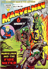 Cover Thumbnail for Marvelman (L. Miller & Son, 1954 series) #70