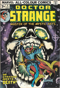 Cover Thumbnail for Doctor Strange (Marvel, 1974 series) #4 [British]