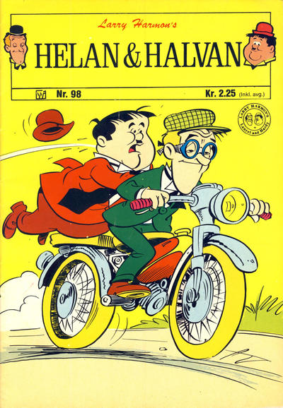 Cover for Helan og Halvan (Illustrerte Klassikere / Williams Forlag, 1963 series) #98