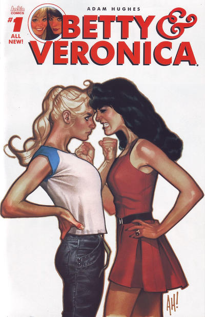 Cover for Betty and Veronica (Archie, 2016 series) #1 [Cover A Adam Hughes]