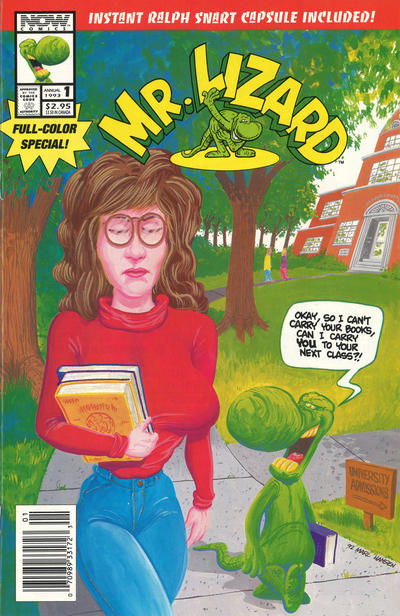Cover for Mr. Lizard Annual (Now, 1993 series) #1 [Newsstand]