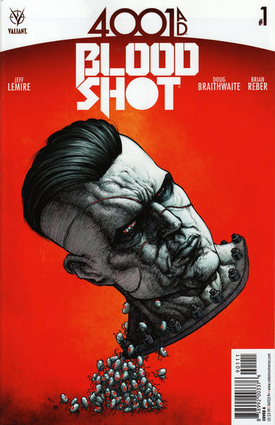 Cover for 4001 A.D.: Bloodshot (Valiant Entertainment, 2016 series) #1 [Cover A - Ryan Lee]