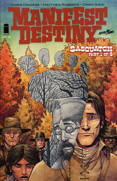 Cover for Manifest Destiny (Image, 2013 series) #19