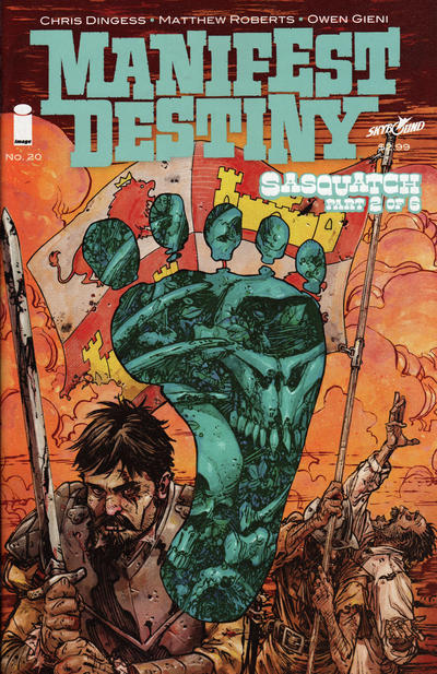 Cover for Manifest Destiny (Image, 2013 series) #20