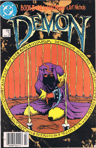 Cover for The Demon (DC, 1987 series) #3 [Newsstand]