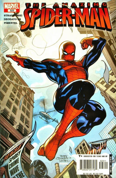 Cover for The Amazing Spider-Man (Marvel, 1999 series) #523 [Direct Edition]