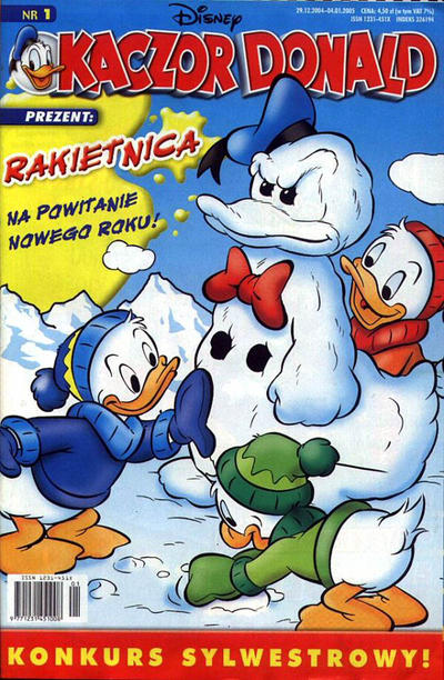 Cover for Kaczor Donald (Egmont Polska, 1994 series) #1/2005
