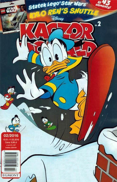 Cover for Kaczor Donald (Egmont Polska, 1994 series) #2/2016