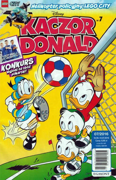 Cover for Kaczor Donald (Egmont Polska, 1994 series) #7/2016