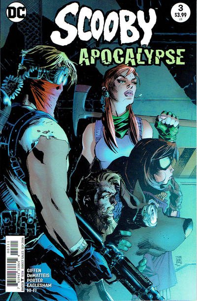 Cover for Scooby Apocalypse (DC, 2016 series) #3 [Jim Lee Cover]