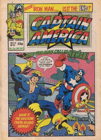 Cover Thumbnail for Captain America (Marvel UK, 1981 series) #35