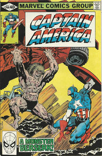 Cover Thumbnail for Captain America (Marvel, 1968 series) #244 [Direct]