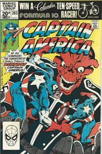 Cover for Captain America (Marvel, 1968 series) #263 [British]