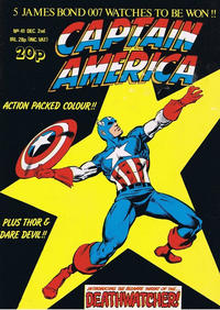 Cover Thumbnail for Captain America (Marvel UK, 1981 series) #41