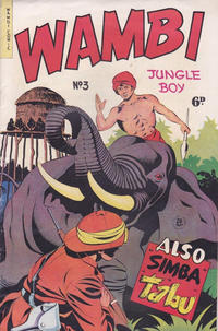 Cover Thumbnail for Wambi Jungle Boy (H. John Edwards, 1950 ? series) #3