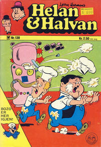 Cover Thumbnail for Helan og Halvan (Illustrerte Klassikere / Williams Forlag, 1963 series) #138