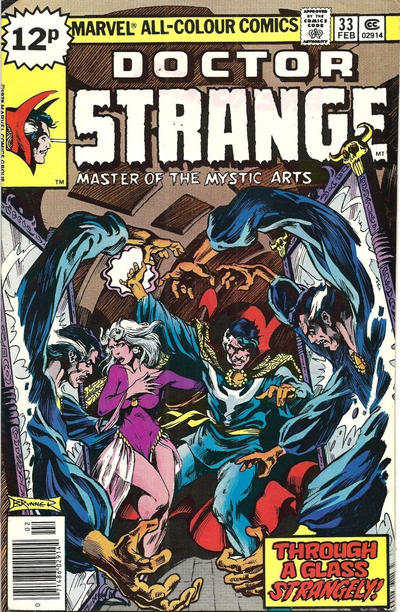 Cover for Doctor Strange (Marvel, 1974 series) #33 [British]