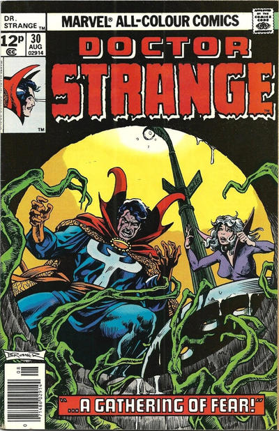 Cover for Doctor Strange (Marvel, 1974 series) #30 [British]