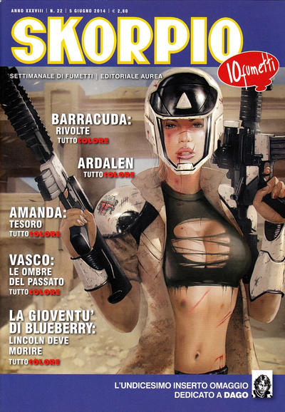 Cover for Skorpio (Editoriale Aurea, 2010 series) #v38#22