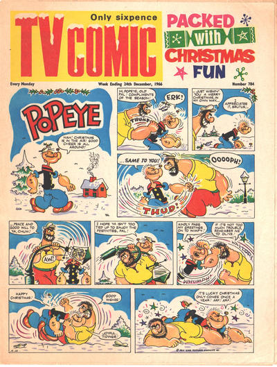 Cover for TV Comic (Polystyle Publications, 1951 series) #784