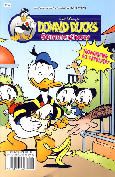 Cover for Donald Ducks Show (Hjemmet / Egmont, 1957 series) #[186] - Sommershow 2016
