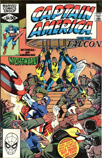 Cover for Captain America (Marvel, 1968 series) #264 [Direct]