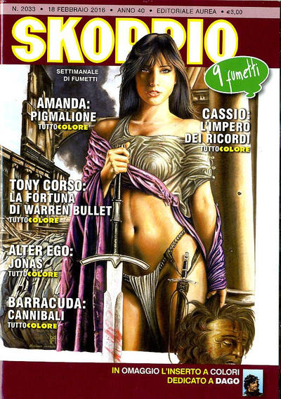 Cover for Skorpio (Editoriale Aurea, 2010 series) #2033